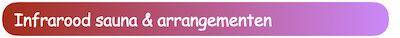 Infrarood sauna